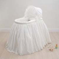 سرير فرنسي ملبس بالقطن