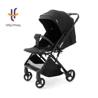 عربة الطيارة اتجاهين من طفلي فرحتي - أسود