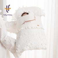 مدس Linen Serenity مطرز بالاسم