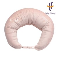 وسادة الرضاعة كومفورت كير - 3 في 1-لحمي