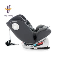 كرسي سيارة قابل للتحول - رمادي