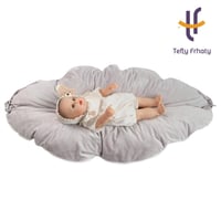 وسادة الرضاعة كومفورت كير - 3 في 1-رمادي