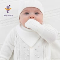 طقم استقبال تركي 6 قطع - اوف وايت