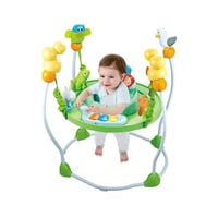 نطيطة أطفال بمقعد مبطن