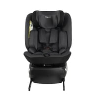 كرسي سيارة 360 درجة مع قاعدة - أسود