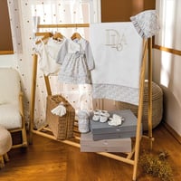 طقم فستان 10 قطع - رصاصي