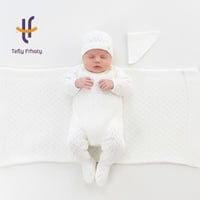 طقم استقبال تركي 6 قطع - اوف وايت