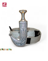 خنجر شبابي مايل فضي