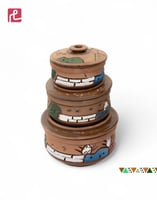 طقم قدور مصري 3حبه