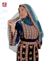 زي تراثي بصدرية مرجان