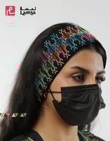 زي تقليدي تراثي مطرز بنقش السدو