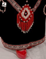 زي صنعاني أبو صدرية مرجان دبجـــات مغمـــغ كامل