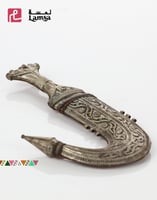 خنجر تراثي منقوش يدويا