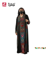 زي تقليدي تراثي مطرز بنقش السدو