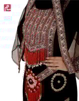 زي صنعاني أبو صدرية مرجان دبجـــات مغمـــغ كامل