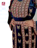 زي تراثي بصدرية مرجان