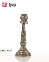 شمعدان متحفي منقوش يدويا