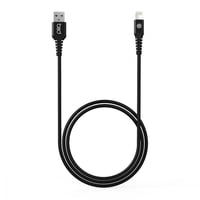 سلك ايفون 120 سم جلد أسود ماركة بود bod