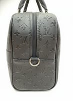 حقيبة سفر لويس فويتون Keepall Bandoulière جلد بيج...