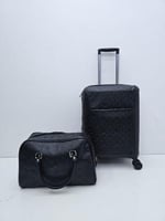 طقم شنط سفر جلد عدد 2 قطع