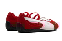 شوز فلات بوما ابيض واحمر