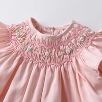 فستان مطرز يدويًا بدون أكمام، مزين بالزهور، ورقبة...