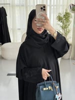 عباية قمر تطريز