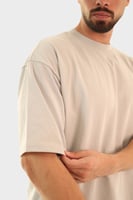 أوفـر سايز تيشيرت – Light Grey