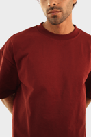 أوفـر سايز تيشيرت – Burgundy