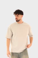 أوفـر سايز تيشيرت – Light Grey