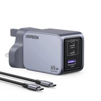 يوجرين - فيش جداري بمنفذين تايب سي و منفد يو اس بي...