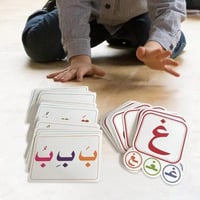 بطاقات الأحرف العربية بالحركات و مواقع الحرف في ال...