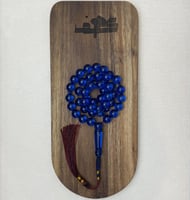 مسباح أزرق شفاف