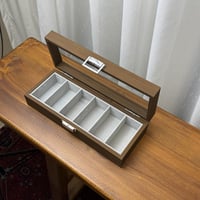 صندوق لحفظ السبح 6 خانات تخزين