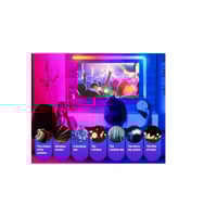 اضاءة ار جي بي شكل أعمدة