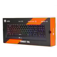 كيبورد قوست تي كي ال ASA Ghost TKL سلكية (87 زرًا)