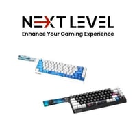 نكست ليفل كيبورد ميكانيكي بسلك (Gladiator X68BLW)