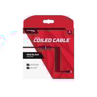 هايبر اكس كيبل لولبي من USB-C إلى USB-A