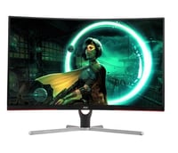 شاشة (AOC) منحنية 32 بوصة وبمعدل 165 هرتز