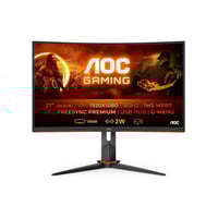 شاشة (AOC) منحنية 27 بوصة وبمعدل 165 هرتز