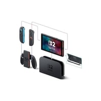 جهاز نينتندو سويتش 2 + لعبة ماريو كارت وورلد