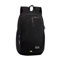 قوي : حقيبة ظهر 20 لتر (أسود/أخضر)