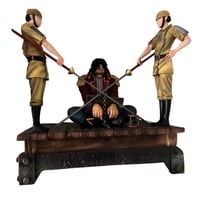 مجسم إعدام ملك القراصنة جول دي روجر "جولد روجر"