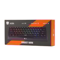 كيبورد قوست ميني ASA Ghost Mini سلكية (62 زرًا)