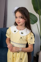 جمبوست بناتي مطرز بـ نحل