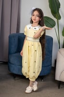 جمبوست بناتي مطرز بـ نحل