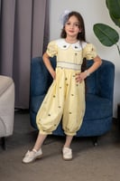 جمبوست بناتي مطرز بـ نحل