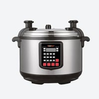 كولن قدر ضغط كهربائي 2000 واط, سعة 15 لتر, 9 وظيفة...