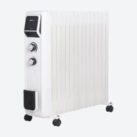 كولن دفاية زيت 2500 واط ، 15 ريشة، لون أبيض