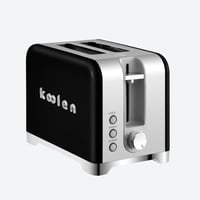 كولن محمصة خبز مزدوجة ستانلس ستيل، 930 واط، متعددة...